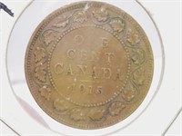 1915  Canadian Large Penny