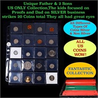 Unique Father & 2 Sons US ONLY Collection,The kids