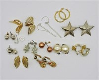 14 Pair of Vintage Earrings