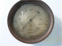 large pressure gauge