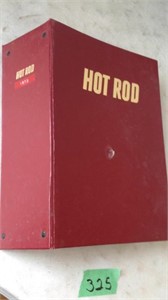 1973 hot rod magazines in binder