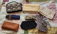 Lot of Vintage Hand Bags Clutches