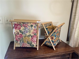Fold-Up Sewing Baskets