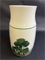 Estée Lauder Aliage Country Winter Porcelain vase