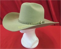 (G) Cowboy Hat Size 7 1/8 Resistol Self Conforming