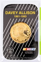 Coin Davey Allison 1 Oz .999 Fine Silver Medal