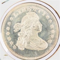 Coin Liberty 1 ounce Silver Round .999