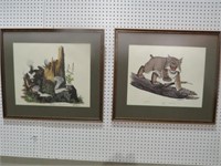 2 SIGNED GENE GRAY WILDLIFE PRINTS