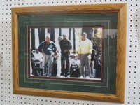 FRAMED TIGER WOODS PRINT