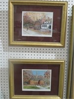 2 WILLIAMSBURG CIRCA 1776 PRINTS