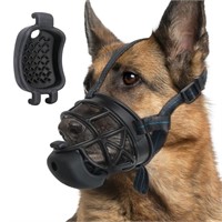 Dog Muzzle with Slow Feeder for Positive Condition