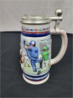 Vintage Avon Beer Stein with Lid Handcrafted in