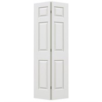 30 in. X 78 in. 6 Panel Colonist Primed Textured