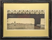 S&N Framed Bridge Print