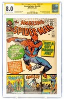 Comic Spider-Man #38 CGC 8.0 Signature Stan Lee