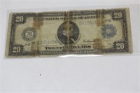 A 1914 $20 Note