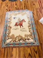 Woven Mexican Horse Blanket