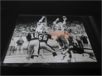 Jerry Sherk Signed 8x10 Photo Beckett Witnessed
