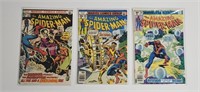 AMAZING SPIDERMAN COMIC BOOKS NO. 118, 183, 198