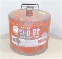 Vintage Eagle Sno-Go Gasoline Can