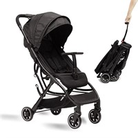Travel Stroller - Compact  One-Hand  Black