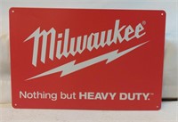 8×12" Milwaukee Tin Sign
