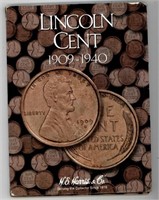 Lincoln Cent Book w/ Coins