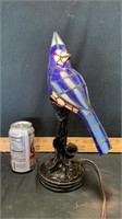 Blue Jay lamp