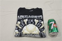 T-shirt Megadeth, grandeur M