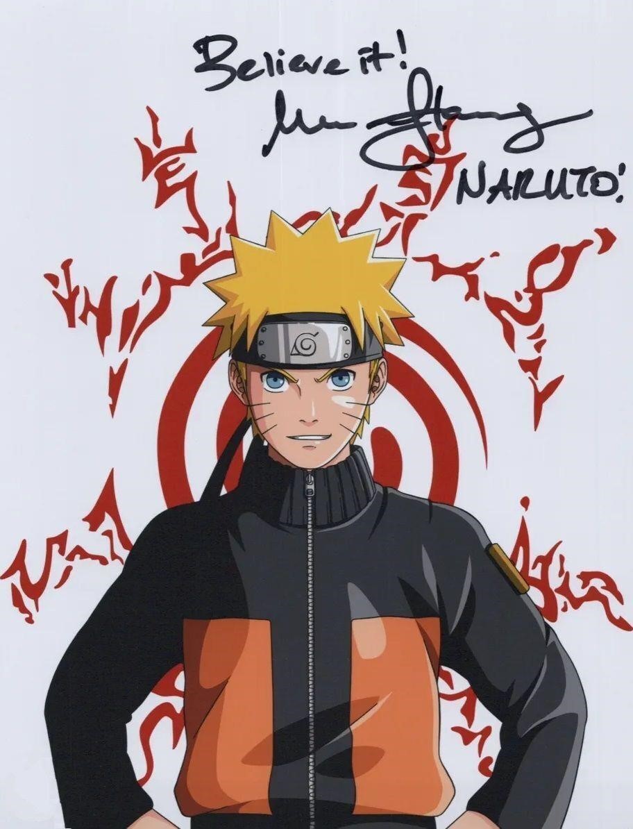 Naruto Maile Flanagan Signed Photo Reprint