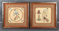 Vintage Framed Navajo Artwork