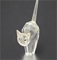 Swarovski Crystal Cat figurine vtg