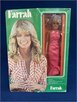 1977 12" FARRAH FAWCETT POSEABLE FASHION DOLL ,