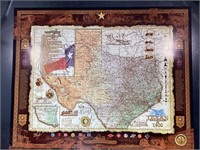 Gary Crouch "1836 Texas Rails 1900" Signed 30X24