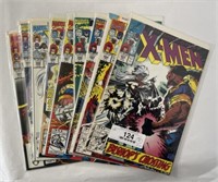 Lot of 9 The Uncanny X-Men