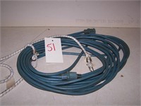 Blue extension Cord