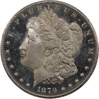 $1 1879-CC PCGS MS64+ PL CAC