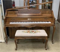 Kimball Country French Crest Console Piano
