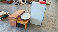 Coffee table, Plant Stand, Filing Cabinet, Valves