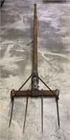 Gladding's one Horse Hay Fork w/ 4 Prongs