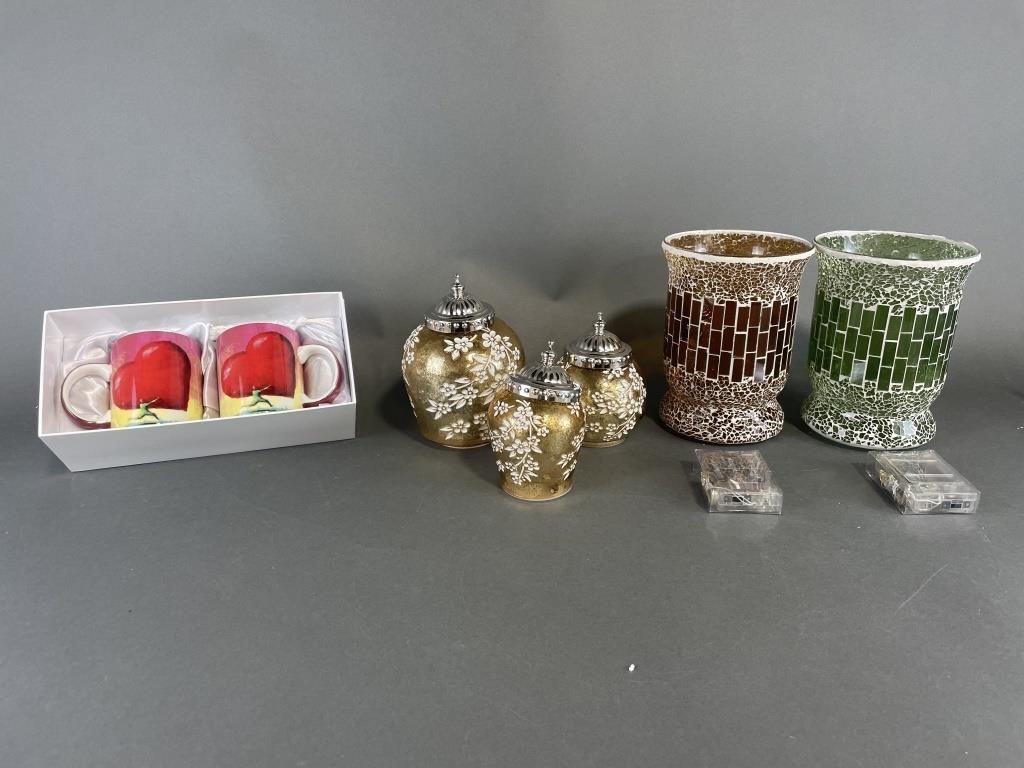 Light Up Vases and Coffee Mugs