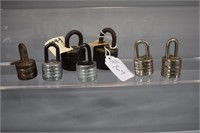 (7) Vintage combination locks W/ COMBINATIONS