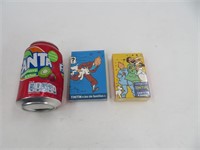 2 jeux de cartes neufs de Tintin