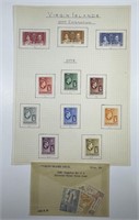 VIRGIN ISLANDS: 1937 & 1938 Selection MH + Bonus