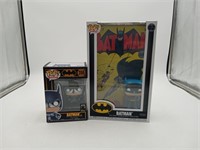 Funko Batman #02 & Batman 1997 #312 Figures