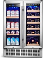 AAOBOSI 24 Inch Wine and Beverage Refrigerator