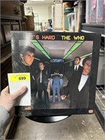 THE WHO VINYL RECORD ALBUM IT'S HARD