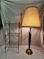 MCM Lamp & Wire Shelf