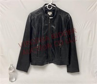 Apt. 9 Lambskin Leather Jacket Coat