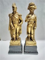 2 Borghese statues of lannes  and kellermann